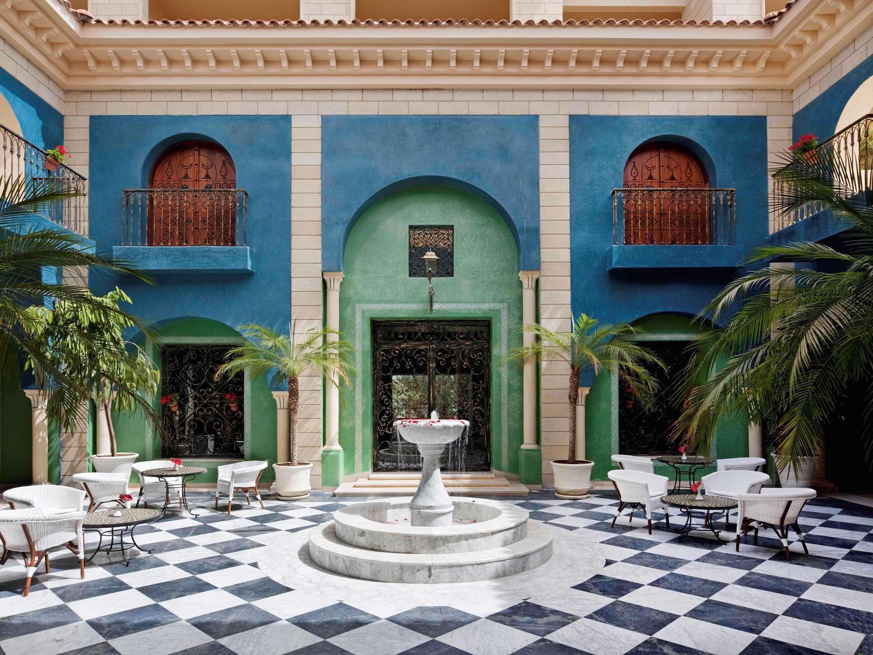 Moevenpick Resort & Marine Spa Sousse Eksteriør billede The hotel's courtyard